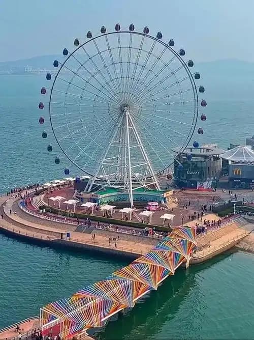 Изображение "Qindao Star Ferris Wheel" (Циндао)